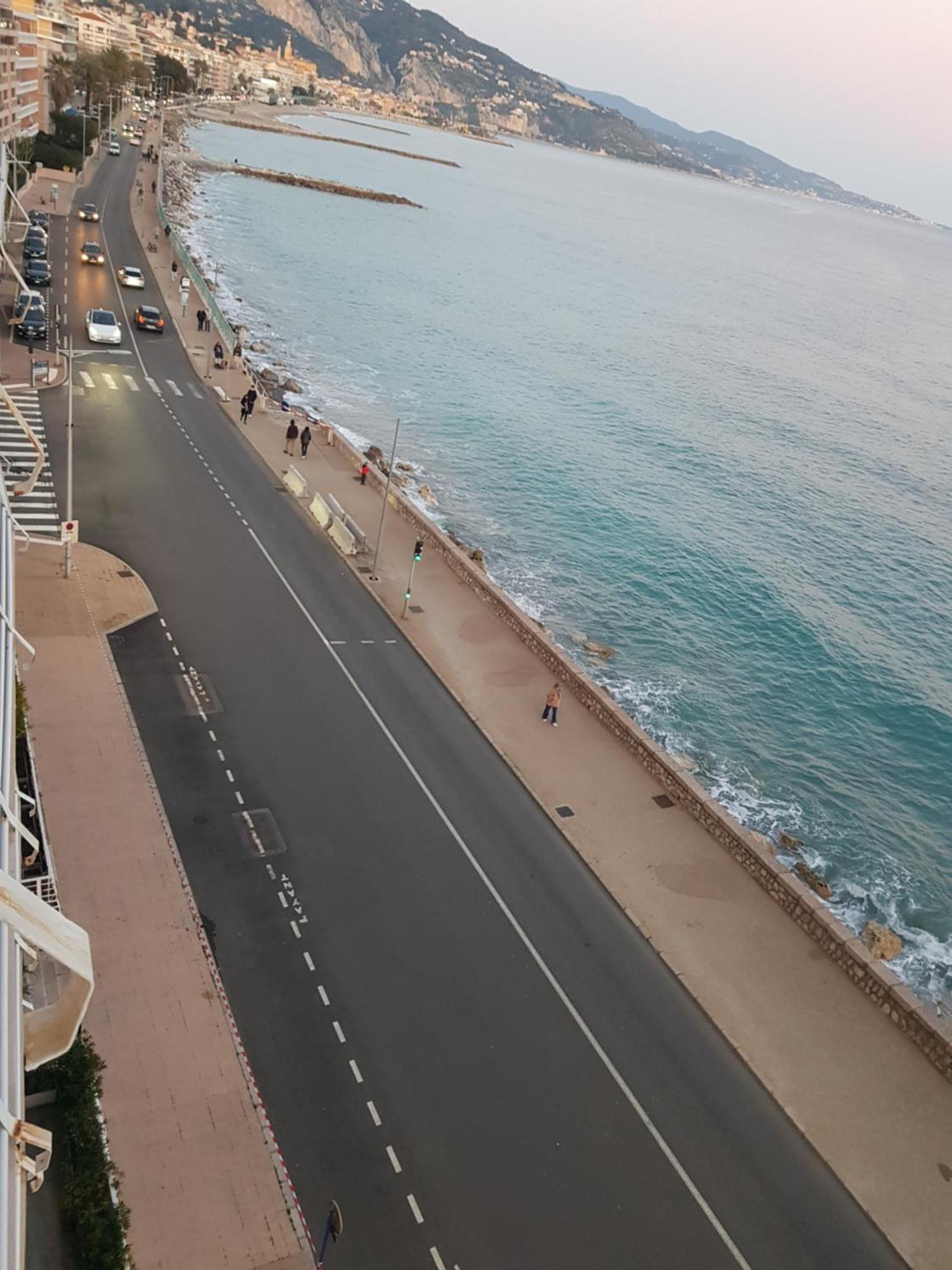 Menton Front Bord De Mer Cote D'Azur Florentina Sea View French Riviera Proche Monaco Montecarlo Superb Studio 외부 사진